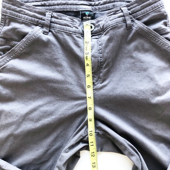 KUHL Kultivatr Straight Leg Pavement Gray Chino Pants Womens 10 - Picture 8 of 10